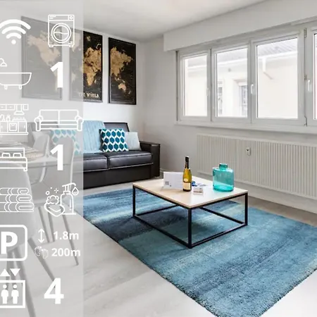 L'etoile Du Nord - 1 Parking Gratuit Apartment *